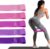 Fitnessbänder Set mit 5 Widerstandsbändern mit 5 Stufen, Übungsbänder für Heimfitness, Stretching, Krafttraining, Physiotherapie, Pilates, Yoga, elastische Workout-Bänder für Frauen