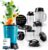 GOURMETmaxx Mr. Magic Power Pro Blender 400 Watt Smoothie Maker mit To-Go-Deckel, Standmixer mit Mixbecher und Aufbewahrungsdeckel zur Aufbewahrung, Standmixer mit Zubehörset XL für Shakes, Smoothies etc.