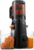 TUUMIIST Slow Juicer mit 135 mm extra großem Einfüllschacht, Entsafter Gemüse und Obst, Testsieger, anwendbar für ganzes Obst und Gemüse, leicht zu reinigen, hohe Saftausbeute, schwarz glänzend
