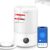 Levoit Smart Luftbefeuchter Schlafzimmer, 20 dB leise, Top-Fill Luftbefeuchter für Baby, Luftfeuchtigkeitssensor, Raumbefeuchter mit 360° drehbarer Düse für Kinderzimmer, Pflanzen, 3 L, Cremeweiß