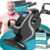 MaxVitalis Bewegungstrainer 2-in-1 Arm- und Beintrainer mit Motor, Pedaltrainer mit Trainingsanzeige, Massagegriffen, Schwarz