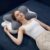 Orthopädisches Kissen, ergonomisches Nackenkissen, orthopädisches Kissen aus Memory-Schaum mit konturierter Unterstützung für Seiten, Rücken und Bauch, Nackenkissen, 9–12 cm, atmungsaktiv
