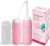 Faltbare Po-Dusche 700 ml (XXL-Version) für Männer und Frauen – Tragbare Intimdusche mit 9 Löchern für stärkeren Wasserstrahl – Tragbares Bidet für Reisen und Wochenbett