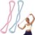Armtrainer-Widerstandsbänder, 2 Widerstandsbänder für intensives Muskeltraining, Fitnessbänder mit variablem Widerstand für Gymnastik, Yoga, Pilates zur Verbesserung des offenen Rückens und der Schultern
