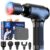 Bob and Brad T2 Pro Massagepistole mit Wärme- und Kältefunktion, Massagepistole mit 4000 mAh Akku, 10 mm Amplitude, Massagegerät für Training und Muskelschmerzlinderung, Geschenk für Männer und Frauen