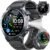 Smartwatch Herren GPS 2026 Militär Fitnessuhr Sportuhr, 1,43 Zoll Fitness Tracker Smart Watch mit 24/7 Herzfrequenz-/Schlafmonitor/Schrittzähler, 5ATM wasserdicht, 170+ Sportmodi Outdoor für iOS