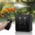 Bewässerungssystem Terrarium, Intelligentes Luftbefeuchter-Terrarium mit Fernbedienung, Timer und Sprühdüsen, 360° verstellbar, Vernebler-Terrarium für Amphibien, Reptilienpflanzen, Schwarz