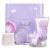 BODY & EARTH Geburtstagsgeschenk für Frauen – 5-teilige Orchideen-Duftgeschenke mit Duftkerze, Körperbutter, Handcreme, Badebombe, Geschenkbox, Wellness-Set für Freundin, Mama, Muttertagsgeschenk