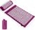 Akupressurmatte, Akupunkturmatte, Akupressurmatte mit Kissen, Akupressurmatte, Massagematte, Akupressur-Set Lila, Akupressurmatte Rücken, Shiatsu-Matte, Fakirmatte, Lila