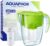 AQUAPHOR Smile Wasserfilter Hellgrün inkl. 1 A5 Filter I Reduziert Kalk & Chlor I Karaffe für 2,9 LI Kompakter & leichter Wasserfilter I Tischwasserfilter I Passt in die Kühlschranktür