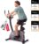Christopeit Ergometer Heimtrainer Indoor Fahrrad ET 6 mit 24 Widerstandsstufen, bis 150 kg und 200 cm, 12 kg Magnetbremssystem, Kinomap, Bluetooth, Pulsmessung