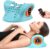 Nackenmassagegerät mit Wärme, Nackenstrecker, eine effektive Massage kann Verspannungen und Schmerzen in der Nackenmuskulatur lindern, geeignet für Männer, Frauen oder Büroangestellte