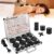 Hot-Stone-Massageset, 21-teilig, Hot-Stones-Massageset mit Heizung, Massagestein im Heizkoffer, tragbar, Basaltsteine ​​geeignet für Privatanwender, Spa, Massagetherapie & Entspannung (21-teilig)