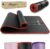 DH FitLife Trainingsmatte, Fitnessmatte, Sportmatte, 183 x 61 x 1 cm, Gymnastikmatte, extra reißfest, Yogamatte, rutschfest und dick, Trainingsmatte