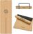 DH FitLife Kork-Yogamatte, rutschfest, aus Naturkautschuk | Gebrauchsfertig | Leicht zu reinigen | Hochwertige Sport-, Fitness- und Gymnastikmatte für Yoga, Pilates und Balance