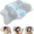 Orthopädisches Kissen mit Memory-Schaum, Anti-Schnarch-Kissen, Nackenstützkissen, ergonomisches Kissen, Schlafkissen für Seitenschläfer, Rückenschläfer und Bauchschläfer (grau)