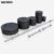 GORILLA SPORTS® Langhantel-Set – 60 kg, 100 kg oder 130 kg, Langhantelstange 170 cm, 2 Hanteln, Hantelscheiben aus Kunststoff, 30 mm, mit Spinlock-Kragen – Hantel-Set, Langhanteln, Gewichte, Fitness