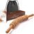Ezero Holz-Faszienstab aus Buchenholz für Körper und Oberschenkel, Soft Touch – Massagerolle – Faszienrolle aus Holz, Massagerolle, Massage Bauch, Massagerolle Beine