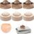 7er-Pack Diffusorkugeln aus Holz für ätherische Öle, rundes Naturholz, Diffusorkugel für ätherische Öle, handgefertigte Aromatherapie-Dekorationen und Wackelball, kugelförmiges Design, für Fahrzeuge und Innenräume