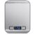 Arendo – Digitale Küchenwaage aus Edelstahl – max. 5 kg – LCD-Display – Tara-Wiegefunktion – Messgenauigkeit 1 g – Display mit LCD-Anzeige – g, lb:oz, oz, ml