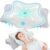DONAMA Memory Foam Nackenkissen Ergonomisch, Kopfkissen mit Armauflage & Zwei Höhen, Kühlend & Atmungsaktiv, 6-Zonen-Kontur, Nackenstützung für alle Schlafpositionen