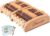 Holz-Fußmassagerolle, Fußmassage Holz-Faszienmassagegerät, Fußmassage-Holzrolle, Entspannung für Beine, Füße, streckt die Plantarfaszie