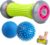 Fußmassageroller bei Plantarfasziitis, Fußmassageset für Füße, Massageball, Massageball mit Noppen, Fersensporn, Igelball für Hinterbeine, Füße