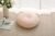 Bodenkissen & Meditationskissen, rund, großes dickes Sitzkissen für Erwachsene, Samt-Yoga-Bodenkissen, 45,7 cm (Rosa)