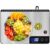 15 kg Digitale Küchenwaage mit Lineal, Diyife Professionelle digitale elektronische Waage, Haushaltswaage aus Edelstahl, LCD-Display, aufhängbar, 6 Einheiten, Tarafunktion, mit Batterien