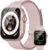 Parsonver Damen Smartwatch mit Telefonfunktion, Fitnessuhr mit GPS, 3 ATM wasserdicht zum Schwimmen, Fitnessuhr mit 100+ Sportmodi, Herzfrequenz, Schlafen, Smartwatch für Android/iOS, Roségold