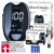 GlucoCheck Gold Blutzuckermessgerät-Set (mg/dL) + 110 Blutzucker-Teststreifen, 10 Lanzetten, 1 Stechhilfe, 1 Etui, Maxi-Sparset zur Blutzucker-Selbstkontrolle