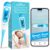 Easy@Home Basalthermometer, Fruchtbarkeitsthermometer zur Zykluskontrolle und Ovulationsverfolgung mit der Premom-App EBT-100B