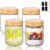 VITEVER Overnight Oats Gläser mit Deckel, 500 ml Einmachgläser mit Schraubdeckel, Meal-Prep-Gläser für selbstgemachte Marmelade, Babynahrung, Einlegen, Einkochen, Einmachglas, Sauerteig