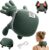 4D-Nackenmassagegerät, kabelloses Nacken-Schulter-Massagegerät, 3 Massagestufen und 2 Temperaturstufen, Nackenmassagegerät mit Wärme für Zuhause, Büro, Reisen, Muskeln entspannen, Müdigkeit lindern