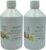Aroma-Massageöl-Set-9 (2 x 500 ml) für Massage, Physiotherapie, Wellness, Sport etc. in pharmazeutischer Qualität (1000 ml, Jasmin & Zitrone)