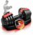 SPORTSCHMIEDE Verstellbare Hanteln (Easy Switch) Hantelset für Männer und Frauen – Ideal für Krafttraining & Fitness, Hantelset, Hanteln für Zuhause – Auch als 3-in-1 – Home Gym