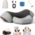 2026 Theratex 3-in-1 Massagegerät, Triple Method Shoulder Massager mit Heizung, Massage & Traktion, Thera Kissen 3 in 1 Therapie Kissen Relavie, Lindert Muskelermüdung (Space Grau)