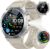 Militär-Smartwatch Herren GPS, 1,43 Zoll AMOLED 2026 Fitnessuhr mit Bluetooth-Anrufen, Taschenlampe, Kompass, 160+ Sportmodi, 5ATM wasserdicht, Herzfrequenz, Schlafüberwachung, Schrittzähler, für Android iOS