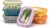 QuaLife Glas-Lunchbox-Set 6 x 640 ml mit Silikon-Schutzbeschichtung und Glasdeckel, auslaufsicher, Meal-Prep-Behälter aus Borosilikatglas, stapelbar, mikrowellen-, ofen- & spülmaschinenfest, BPA-frei