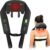 Snailax Verbessertes kabelloses Nackenmassagegerät mit Wärme, 4D-Shiatsu-Nackenmassagegerät mit Knetmassage, elektrisches Massagegerät für Nacken, Schulter, Rücken, Beine, Geschenke für Männer und Frauen