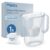 BRITA Style Essential Wasserfilterkanne weiß (2,4 l) inklusive 1 x BRITA Maxtra Pro Pure Performance – kühlschrankgeeignete Kanne mit Smart Light LED & Klappdeckel, filtert Verunreinigungen und mehr