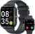 Smartwatch Damen Herren,1.83″HD Touchscreen, 20 Tage Akkulaufzeit, Fitnessuhr mit Pulsuhr Schlafmonito Schrittzähler, Bluetooth Anruffunktion, 112+ Sportmodi, IP68 Wasserdichte Sportuhr für iOS/Android