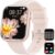 Hwagol Smartwatch Damen Herren 1,85 Zoll Touchscreen Smartwatch mit Bluetooth-Anrufen, Armbanduhr Damen Herren mit 140+ Sportmodi für iOS Android
