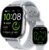 uaue Smartwatch Damen Herren mit GPS, 2,06 Zoll AMOLED-Display, 5ATM wasserdicht, Bluetooth-Anruf, 178+ Sportmodi, mit Kompass/Fitness-Tracker, Herzfrequenz-/SpO2-/Schlafmonitor, kompatibel mit Android und iOS