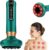 Körpermassagegerät mit Vibration, elektrisches Massagegerät für Arme, Beine, Rücken und Bauch, tragbares Mini-Massagegerät für Zuhause und Reisen – Grün