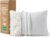 1 x Kissen 40 x 80 cm – ergonomisches Memory-Schaum-Kissen, höhenverstellbar mit Reißverschluss für alle Schlafpositionen und ganzjährige Nutzung