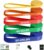 Resistance Bands Set,Fitnessbänder Widerstandsbänder 4er Set mit Türanker Tragetasche,Gymnastikband für Männer und Frauen, Fitnessband für Yoga Pilates,Krafttraining