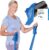 TheraBand 2,50m inkl. Türanker + Tasche | Widerstandsbänder | Terrabänder | Gymnastikband | Fitnessband | Stretchband | Heimtraining, Krafttraining, Rückenübungen, Therapie, Reha | 100 % Naturlatex