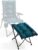EVER ADVANCED Fußhocker, Fußstütze, klappbarer Klapphocker mit einer Höhe von 47 cm, Klapphocker, gepolsterte Fußstütze für Sessel, Garten- und Balkonstuhl