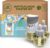 Air Wick Plug-In-Duftöl-Starterset – 1x Plug-In-Diffusor mit 3 Nachfüllungen – Frischer Lufterfrischer mit ätherischen Ölen – Duft: Summer Delights – 3x 19 ml Duftöle + weißer Diffusor